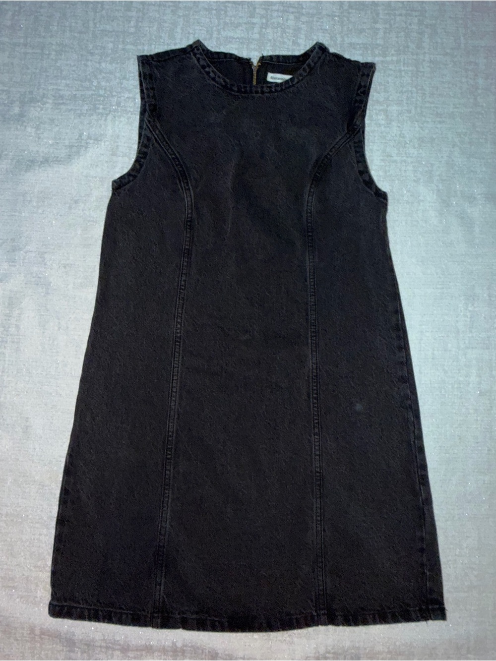 Abercrombie & Fitch NWT Sleeveless Black Denim Dress